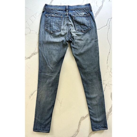 Rag & Bone x Intermix Skinny Jeans in Destroyed with Holes Size 26 - Picture 2 of 10
